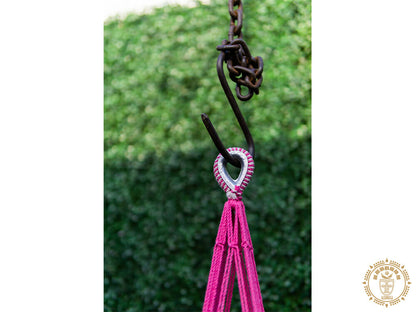 Hamac bébé macramé Rosado 4