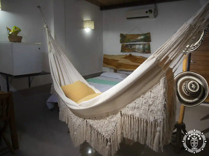 hamac l macrame ecru 1